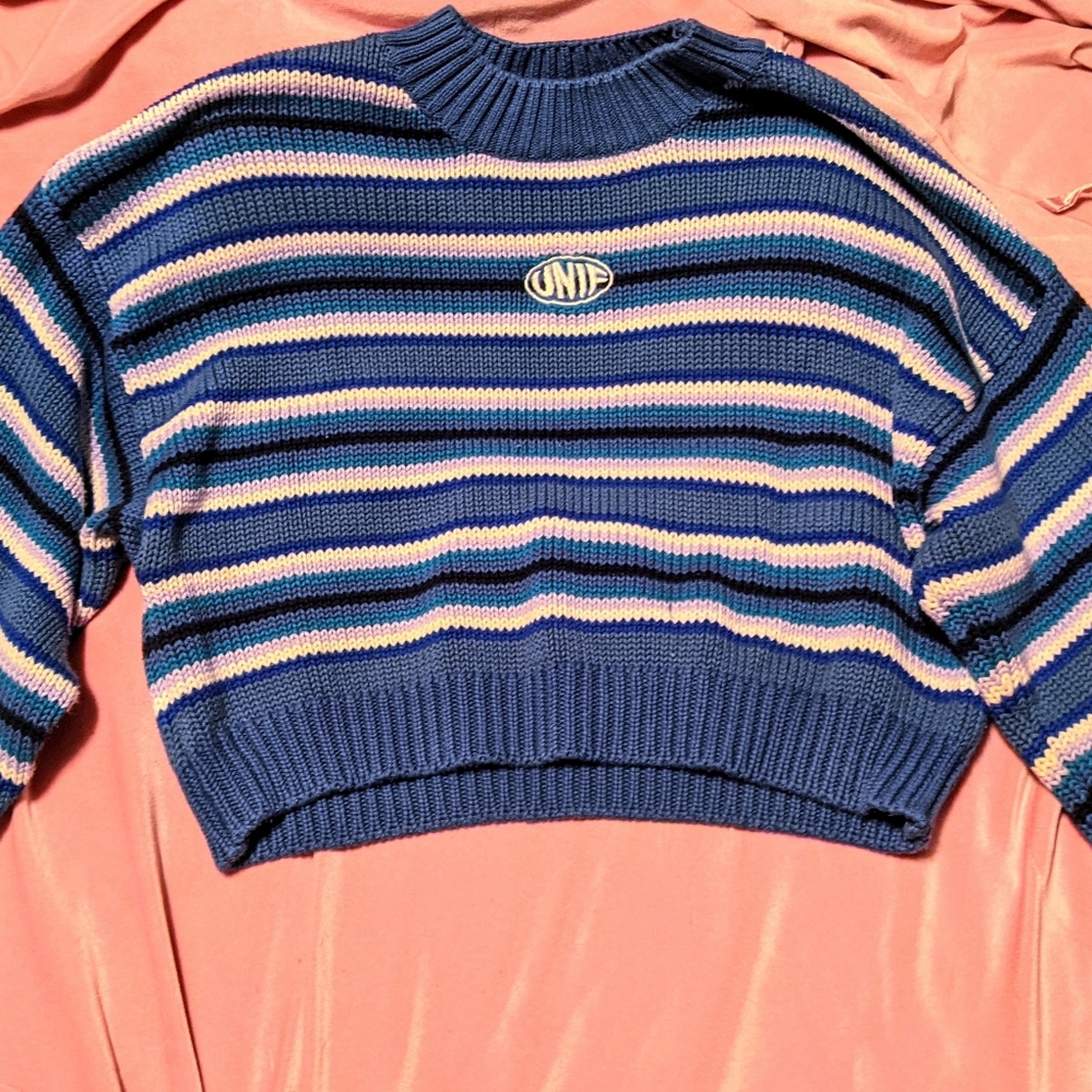 UNIF Clarissa Striped Sweater